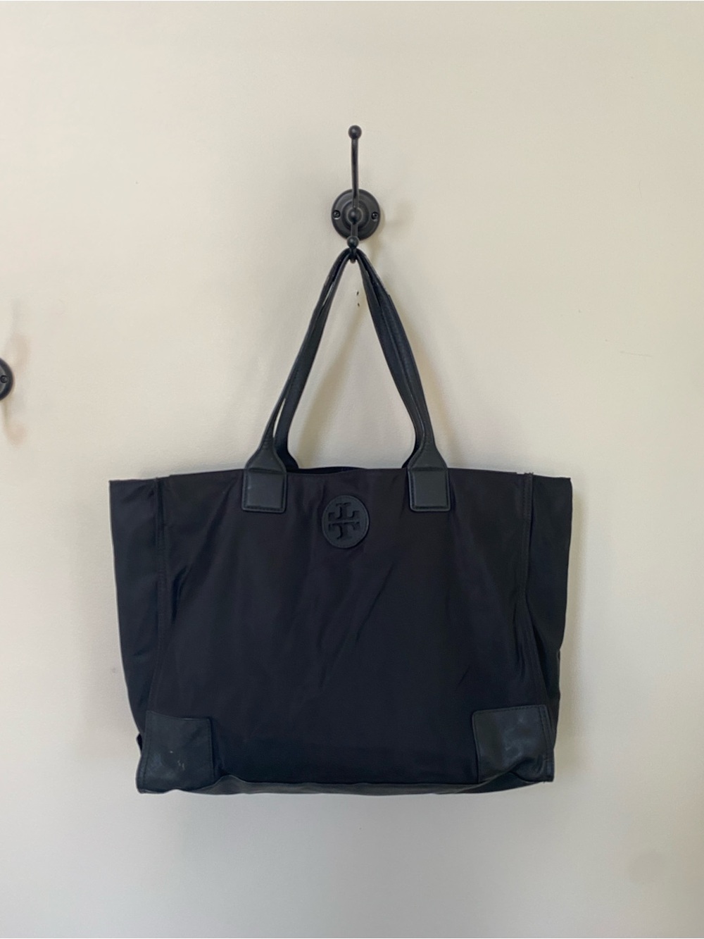 Black Tory Burch Ella Tote